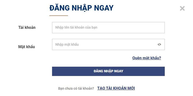 Cách đăng nhập Banca30